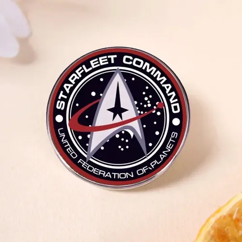 Broche Star Trek Comando Da Frota Estelar Colecionável | MercadoLivre
