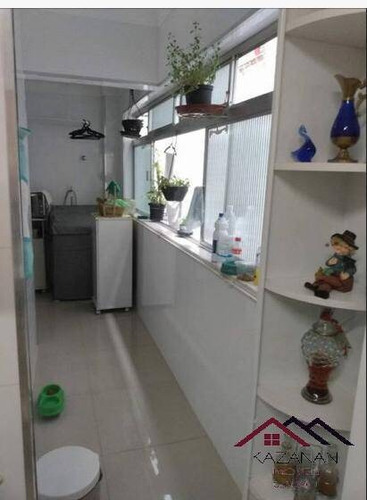 Imagem 9 de 15 de Apartamento Com 3 Dormitórios - Santos/sp - 5140