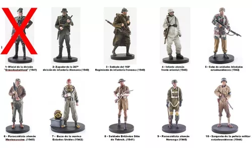 Figuras Soldados De La Segunda Guerra Mundial