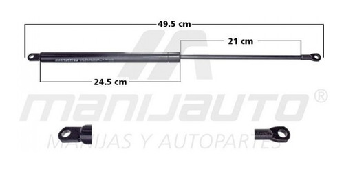 Amortiguador Quinta Puerta Volkswagen Caribe 1977 - 1987