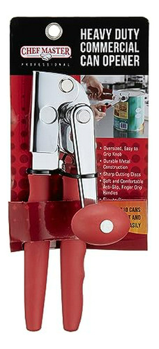 Chef-master Commercial Can Opener, Heavy Duty Can Opener