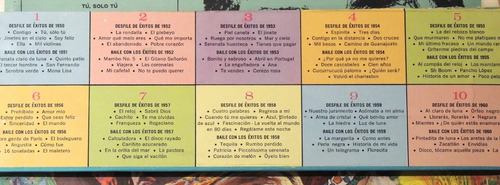 Desfile De Éxitos 1950-1960 Boxset... #4454 (Usado)