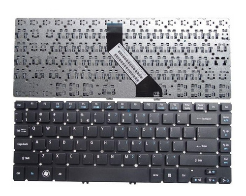 Teclado Acer  Modelo Mp-11f7  Aspire V5  