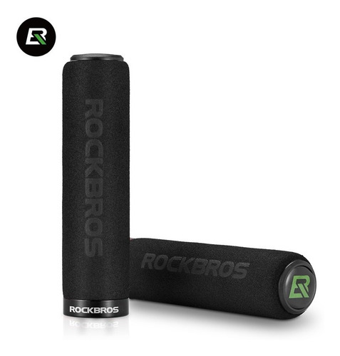 Imagen 1 de 2 de Puños De Silicon Espumado Para Bicicletas Marca Rockbros