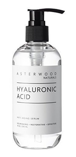 100% Puro Hyaluronic Acid Serum Orgánico 8 Oz  Hialuronico