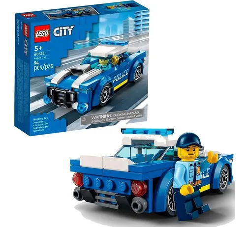 Lego City Carro Esportivo De Patrulha Policial 60312