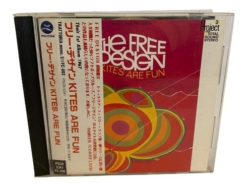 The Free Design  Kites Are Fun Cd Jap Obi Usado