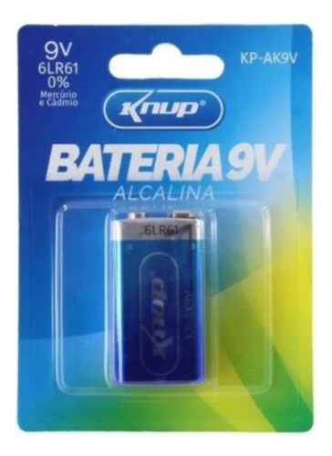 Bateria Alcalina 9v Kp-ak9v Knup