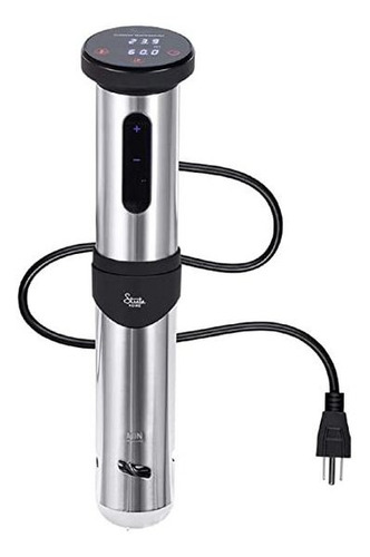 Monoprice Sous Vide Inmersión Olla 1100w - Negro / Plata Con