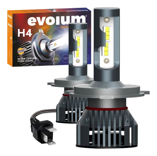 Kit Led Faros Hiperled Altas Y Bajas Mismo Foco Biled Evolum