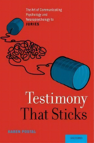 Testimony That Sticks, De Karen Postal. Editorial Oxford University Press Inc, Tapa Dura En Inglés