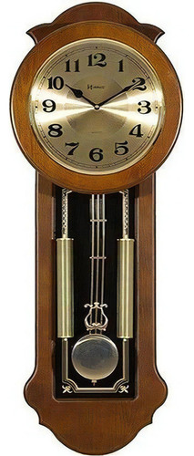 Relógio Carrilhão Quartz Ave Maria Westminster Herweg 530007 Cor da estrutura Amieiro Cor do fundo Dourado