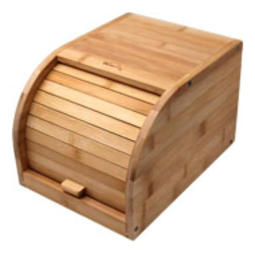 Mini Porta Pão Em Bambu - Dynasty Cor Marrom