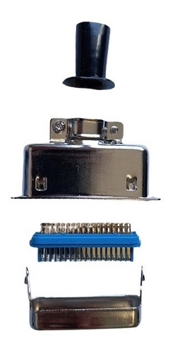 Conector Centronics Macho P/cable 36 Cont. C/tapas X4 Unid