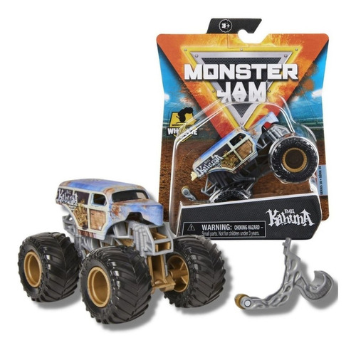 Carro Monster Jam Truck - Big Kahuna Wheelie Bar 1:64 Sunny