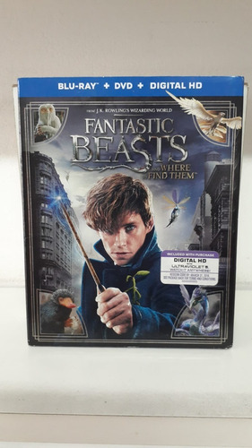 Blu-ray + Dvd - Fantastic Beasts And Where To Find Them