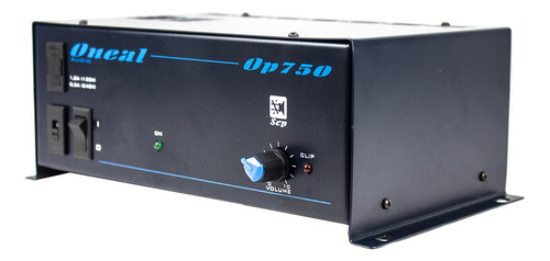 Amplificador De Som Oneal Op 750 100 Watts Rms 4 Ohms 1 Ca