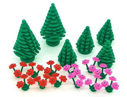 Lego Garden Pack Arboles Y Flores