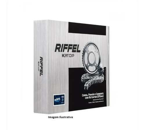 Kit Relação Riffel Coroa 45 Pinhão 17 Yamaha R1 1998 A 2014