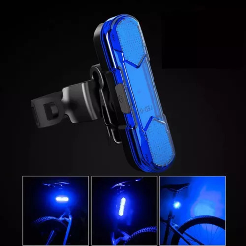 Luz Trasera Bicicleta 50 Lumines Carga Usb
