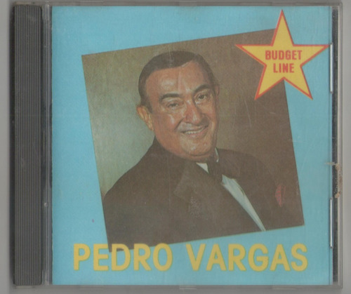 Pedro Vargas. Cd Original Usado. Qqa.