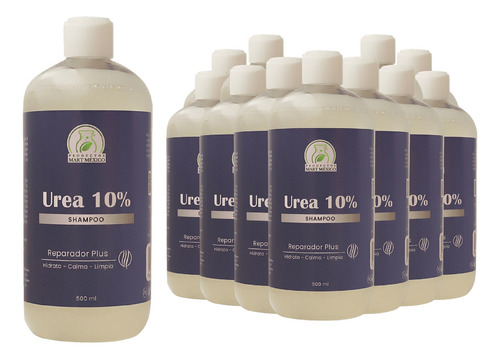  Shampoo De Urea Calmante Y Reparador Plus (500ml) 12 Pack
