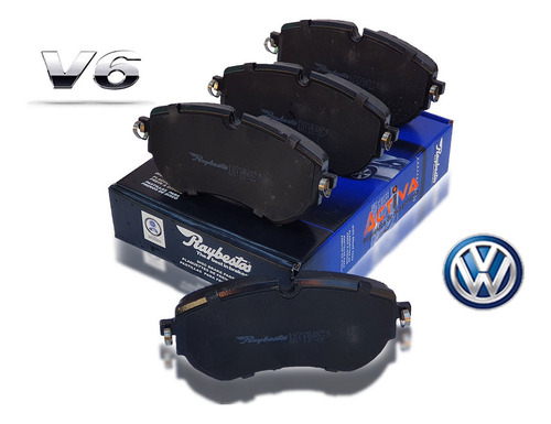 Imagen 1 de 2 de Pastillas Freno Amarok V6 Delanteras Calidad Original