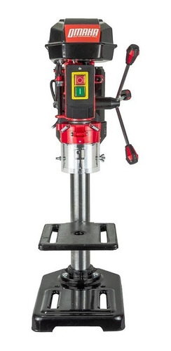 Imagen 5 de 10 de Taladro Agujereadora De Banco 13mm 350w Guia Laser 5 Velocid