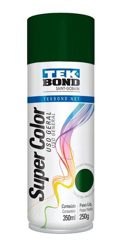 01 S P R A Y Tekbond Verde Escuro 350ml