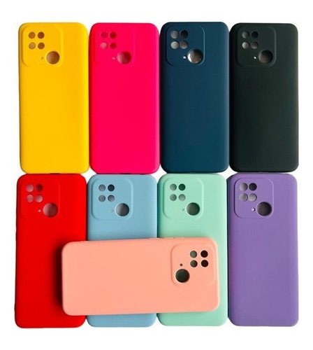 Carcasa Funda Para Xiaomi Redmi 10c Silicona De Color