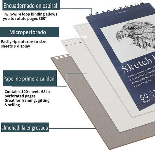 Y Cuaderno De Dibujo Cuaderno De Dibujo A4 Y A5 2pzs