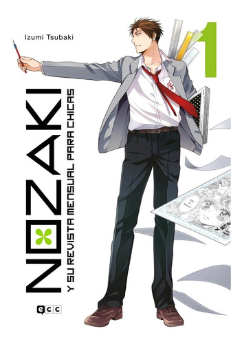Manga Nozaki Y Su Revista Mensual Para Chicas Tomo 01 - Ecc