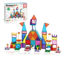Comprar Combo Set Creativo De 353 Bloques Magnéticos Y Construcción