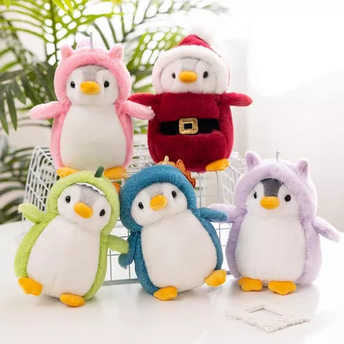 Bonito Peluche De Pingüino Supersuave De 20 Cm