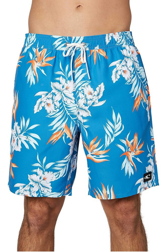 Ropa Baño Oneill Hombre Celeste Pacific Talla M Nuevo