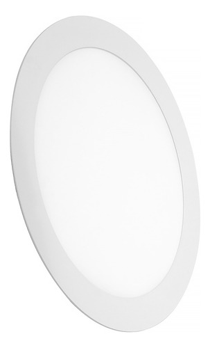 Painel Com Placa De Led 18w Lys Redondo Embutir Taschibra