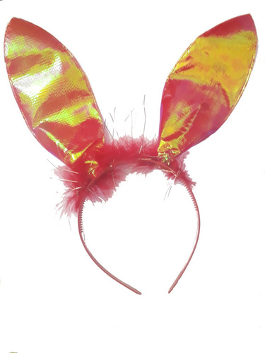 Imagem 1 de 6 de 12 Tiaras Para Páscoa Orelha Coelho Coelhinha - Cores
