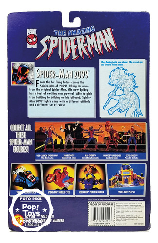 Toy Biz - 1996 - The Amazing Spider-man - Spider-man 2099