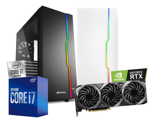 Computadora Pc Gamer Core I7 32gb 960gb Ssd Nvidia Rtx3070ti