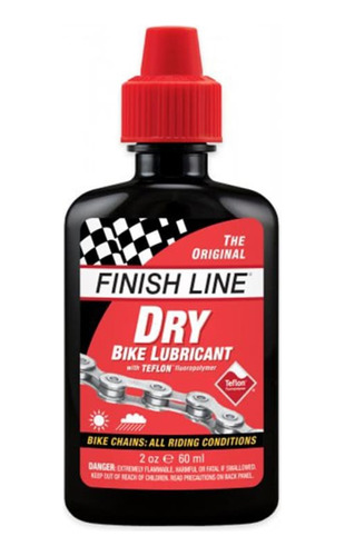 Finish Line Lubricante Seco Sintético Cerámico + Teflón 60ml