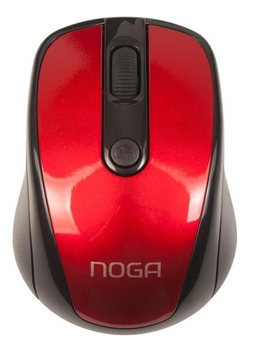 Mouse Inalámbrico Ngm-358 Rojo