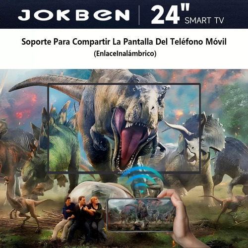 Smart Tv Pantalla Jokben 24 Pulgadas Android tv Led Television Hd JOKBEN24WSA