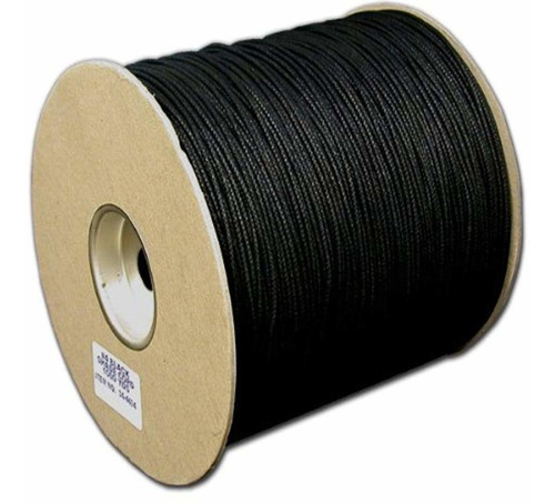 T.w. Evans Cordage 34 4404u-6 number-4 1/8-pulgada Negro ALG