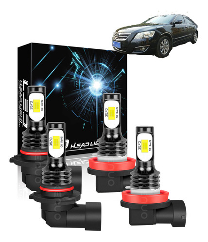 Combo Led Faro Delantero Para Jeep Grand Cherokee 2011-2018