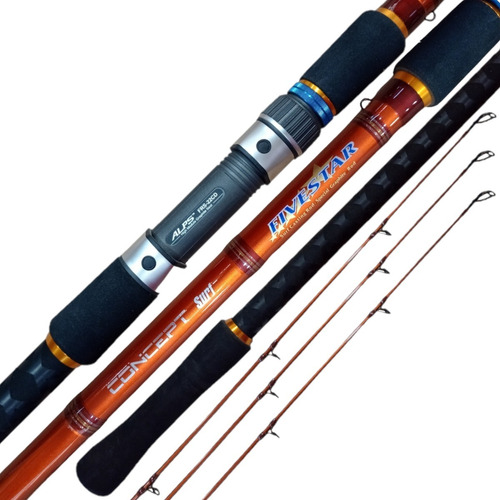 Caña Surf Casting Fivestar Concept 420 3 Tramos + 2 Punteras