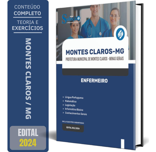 Apostila Concurso Montes Claros Mg 2024 - Enfermeiro