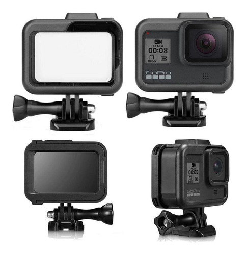 Frame Armação Moldura Para Câmeras Gopro Hero 8 Black