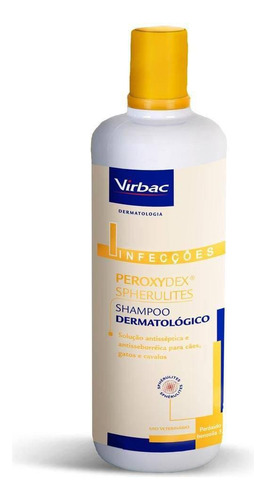 Shampoo Dermatólogico Virbac Peroxydex Spherulites 125ml