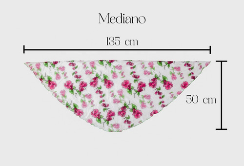 Pareo Blanco Con Estampado De Buganvilias