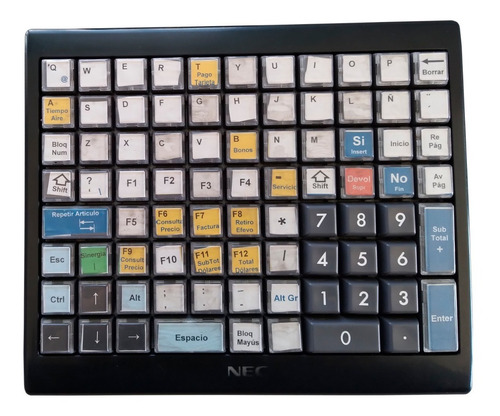 Teclado Programable Nec Para Kit Punto Venta-negocio  (Reacondicionado)